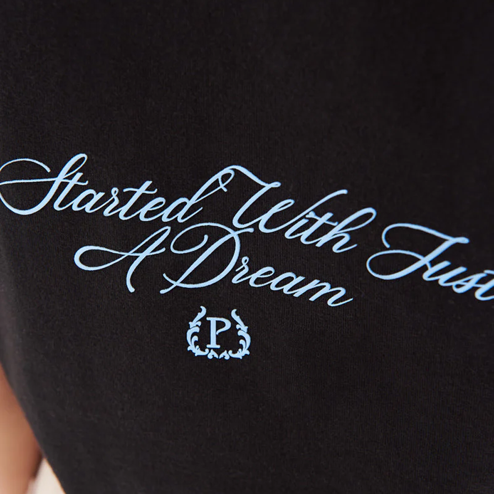 CROP TOP PURE OVER NEGRO