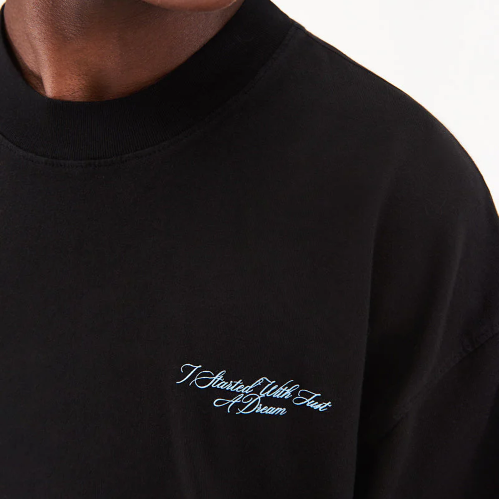 CAMISETA PURE NEGRA AZUL