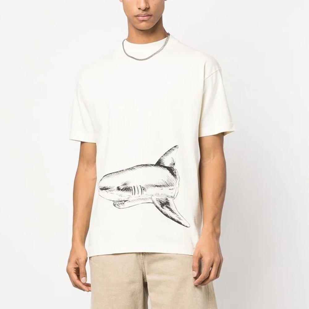 CAMISETA PALM ANGELS BROKEN SHARK