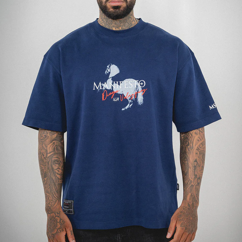 CAMISETA MANIFESTO CABALLO BLANCO