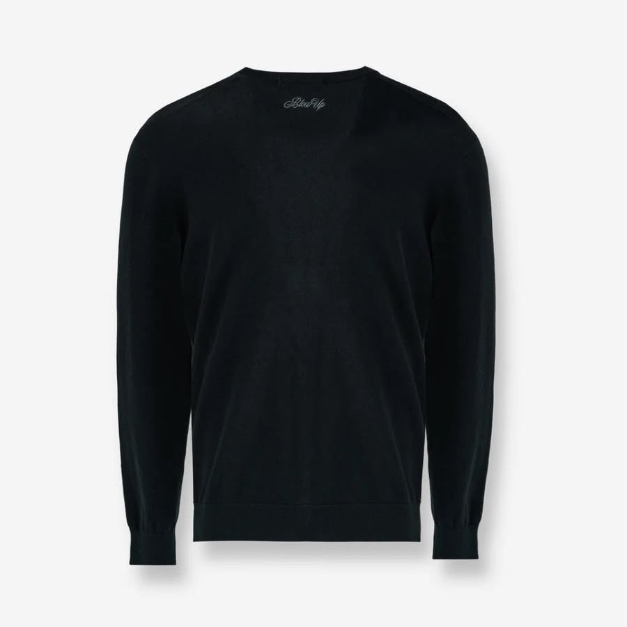 CAMIBUZO BLOW UP BLACK KNITTED TEXTURE