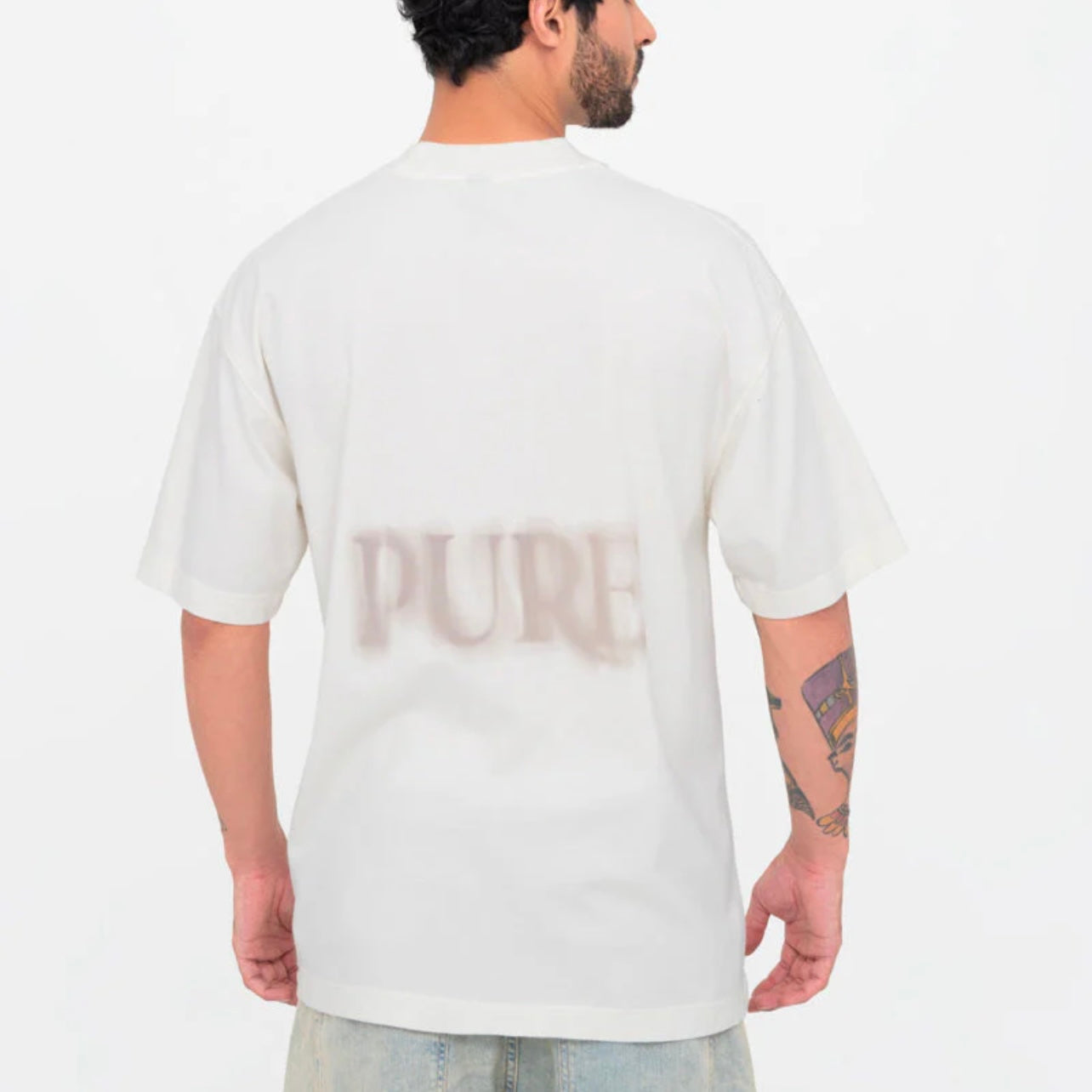 CAMISETA PURE BLUERRED BLANCA