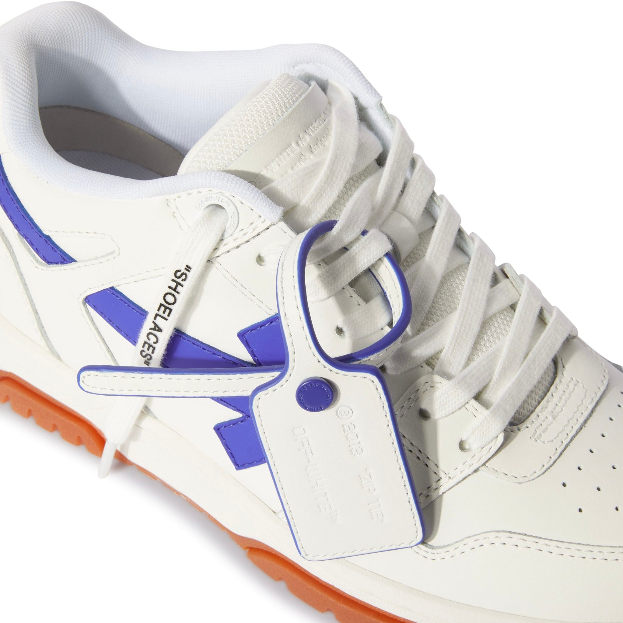 ZAPATOS OFF WHITE BLANCO/AZUL