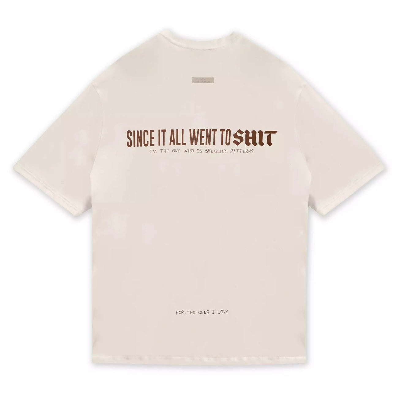 CAMISETA SON OF SON CREMA