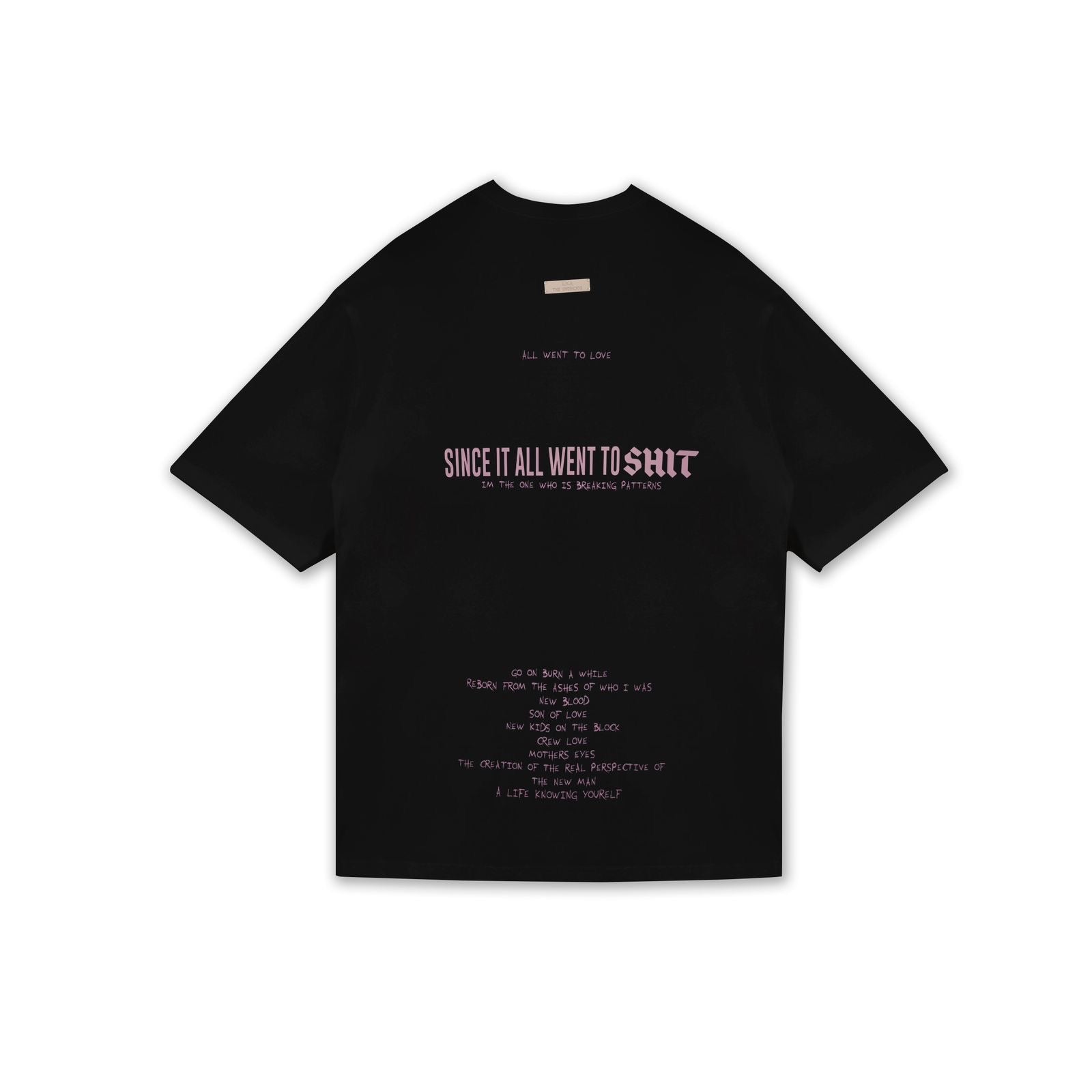 CAMISETA SON OF SON BLACK/ROSA