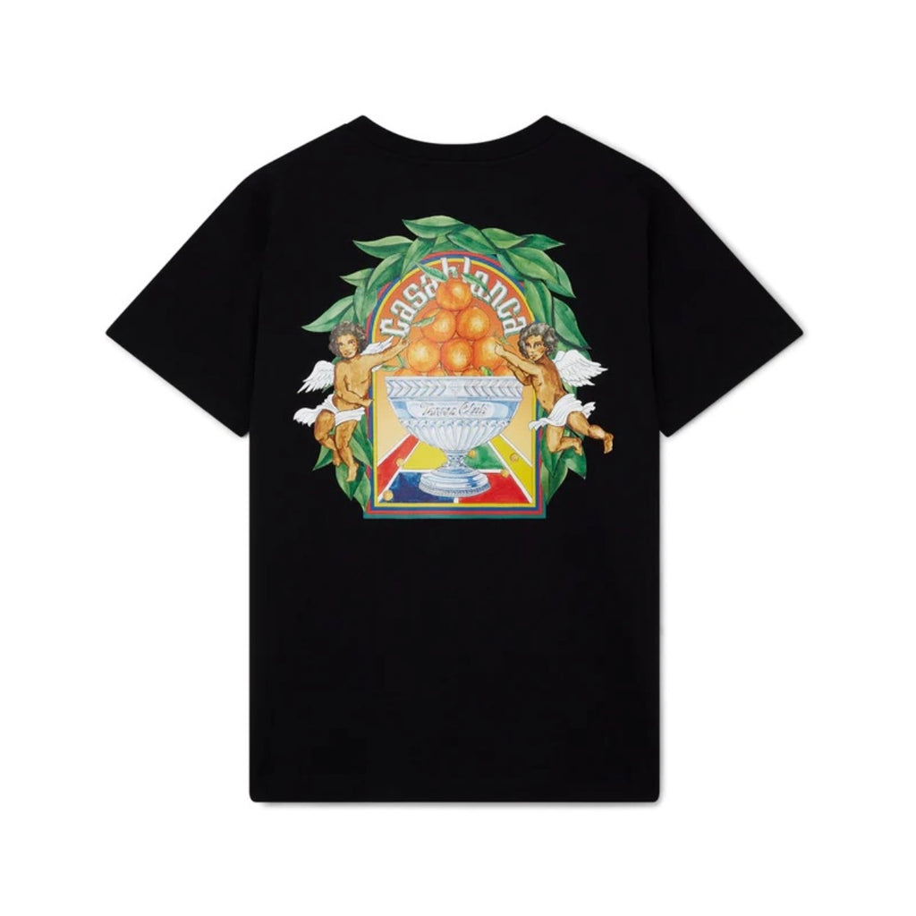 CAMISETA CASA BLANCA NEGRA ORANGE