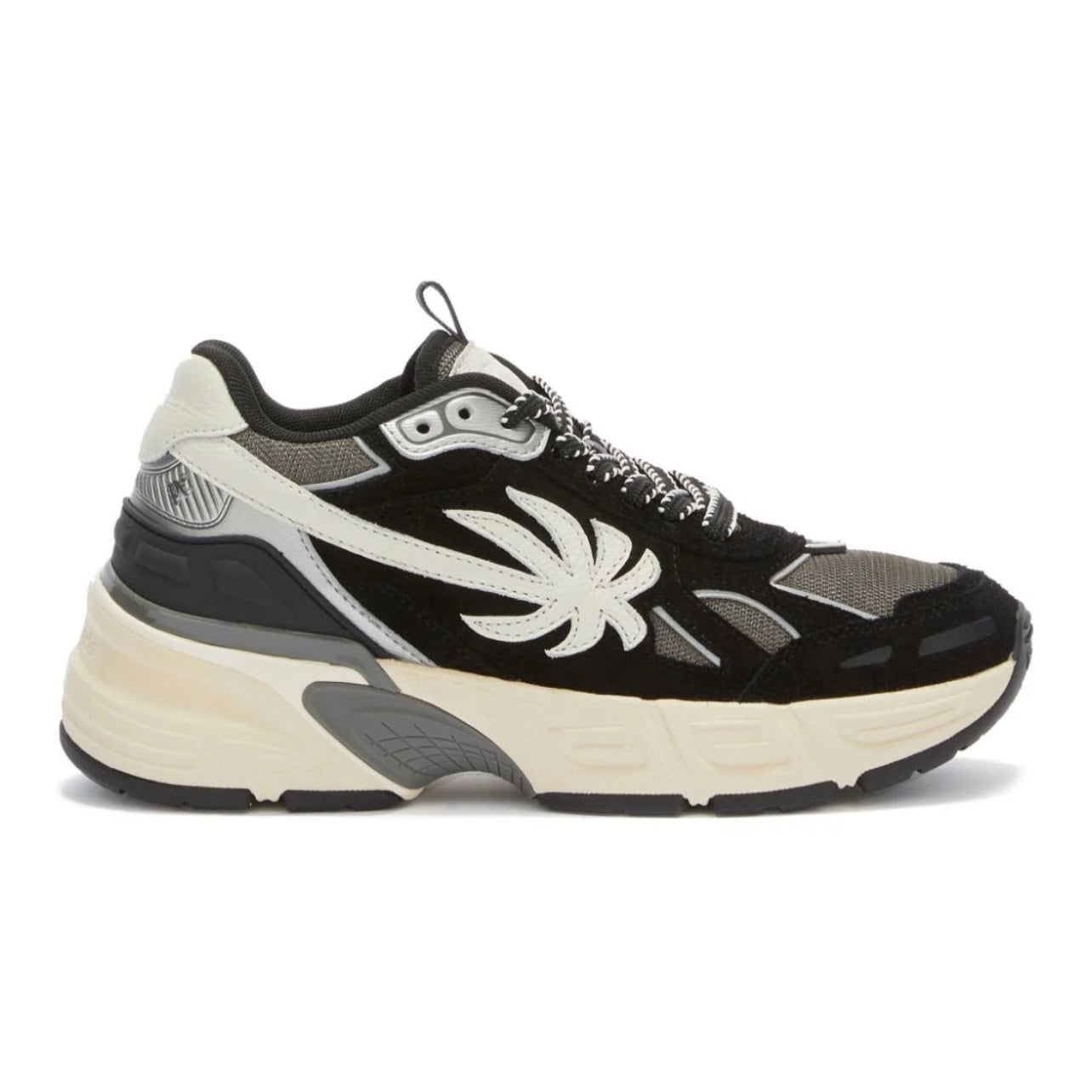 ZAPATOS PALM ANGELS RUNNER NEGRO BLANCO