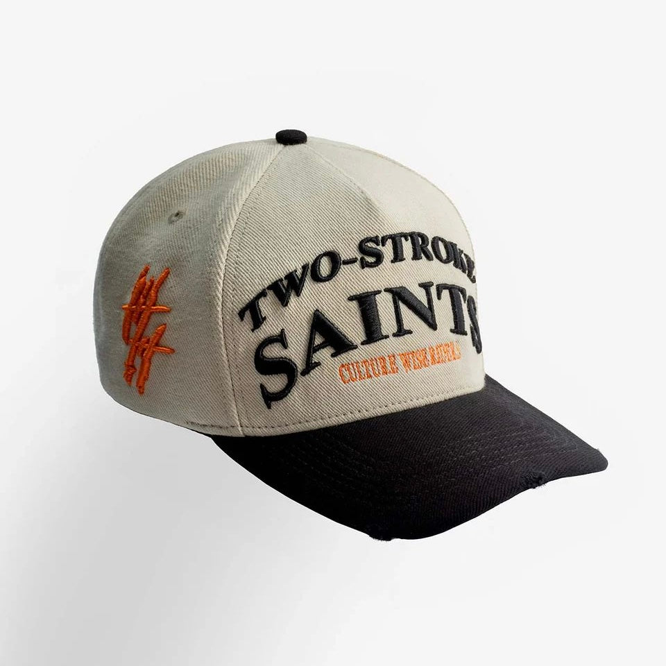GORRA MONEY MAKERS TWO STROKE SAINTS IVORY