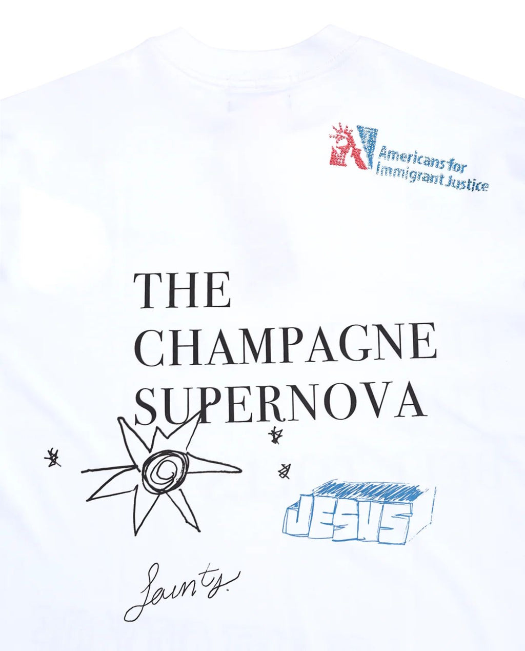 CAMISETA SINNERS CHAMPAGNE SUPERNOVA WHITE