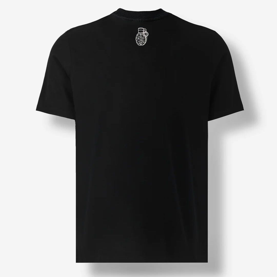 CAMISETA BLOW UP CENTER LOGO NEGRA