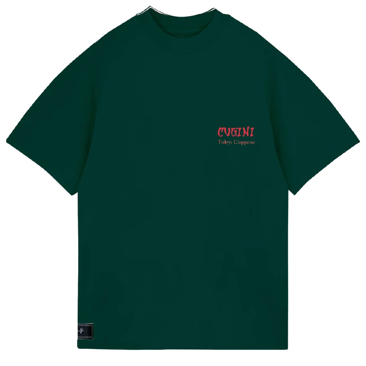 CAMISETA CUGINI CALAVERA VERDE