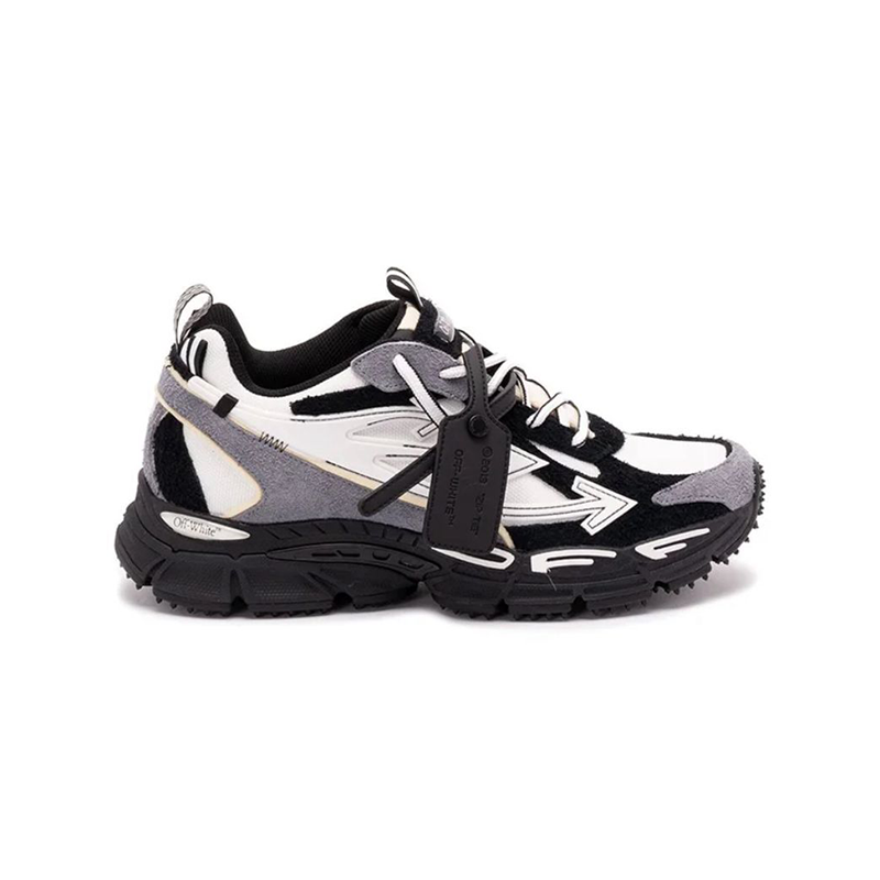ZAPATOS OFF WHITE BE RIGHT BACK GREY BLACK WHITE