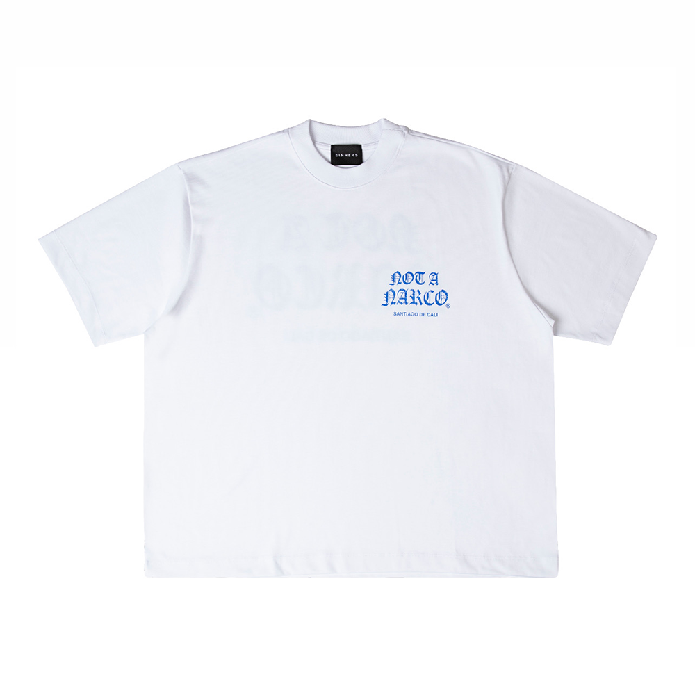 CAMISETA SINNERS NOT A NARCO CALI SOUVENIR