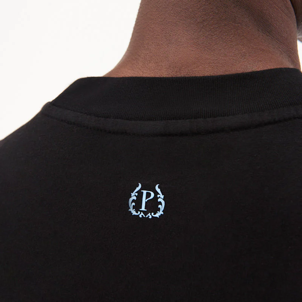 CAMISETA PURE NEGRA AZUL