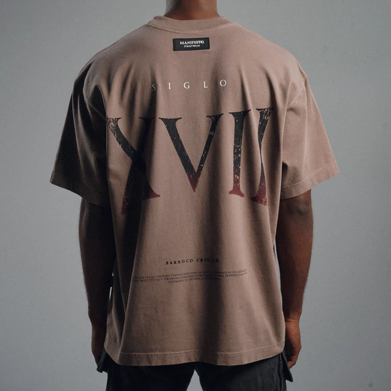 CAMISETA MANIFESTO BARROCO CAFÉ