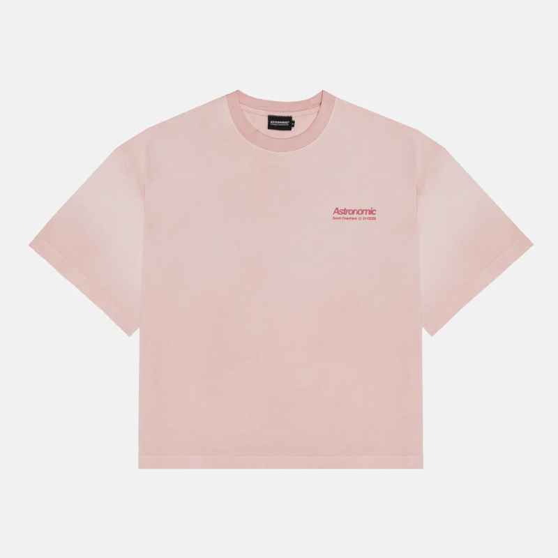 CAMISETA ASTRONÓMIC DON’T OVERTHINK ROSA