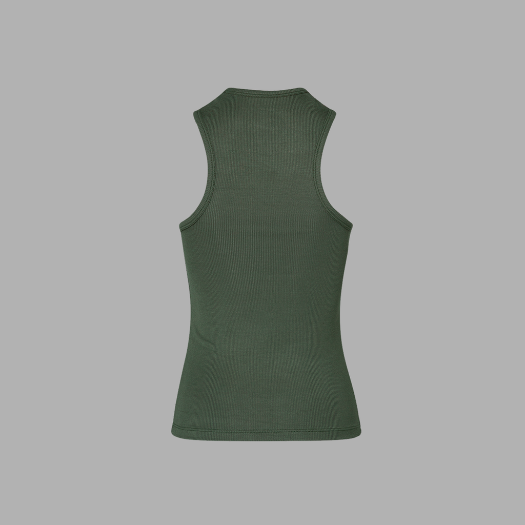 TOP DO OVER LAB GREEN MONOGRAM TANK UNISEX
