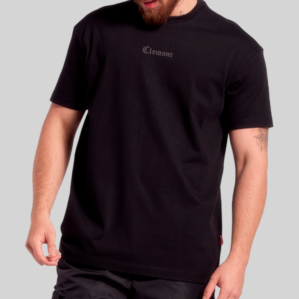 CAMISETA CLEMONT ANIMA NEGRA