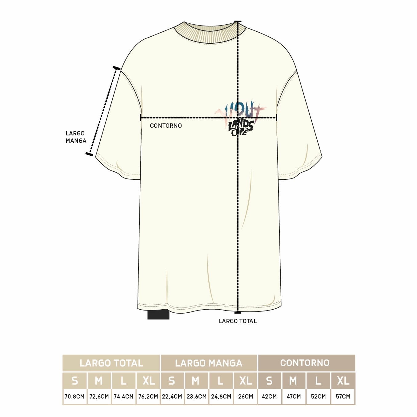 CAMISETA Y-OUT HOMBRE LANDS SUNSET