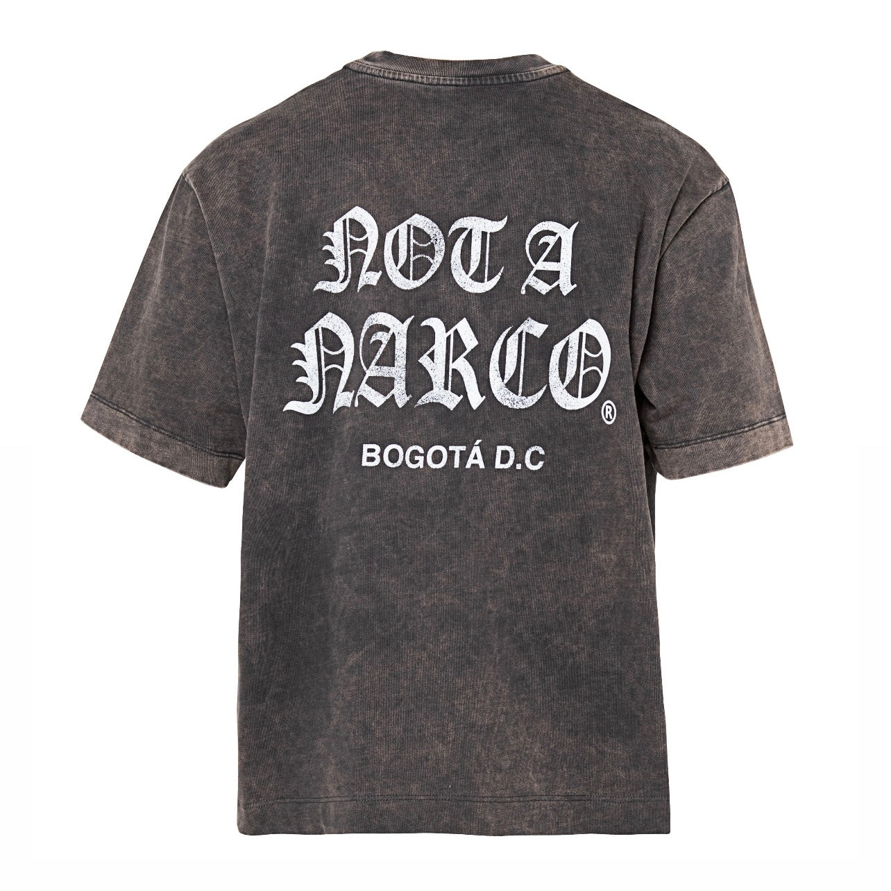 SINNERS NOT A NARCO BOGOTA SOUVENIR T-SHIRT