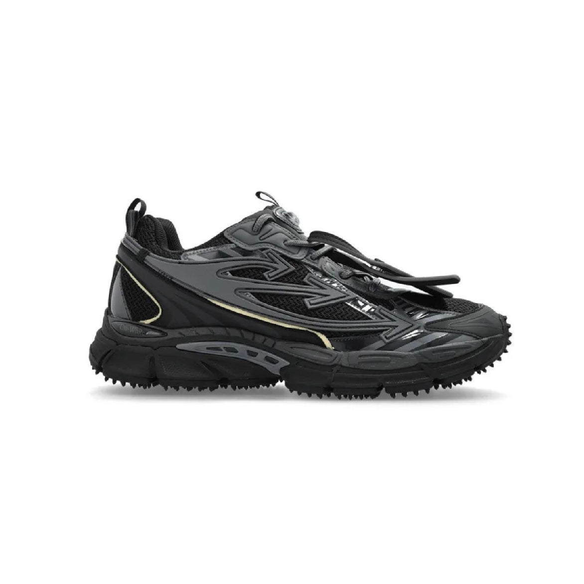 ZAPATOS OFF WHITE BE-RIGHT BACK NEGRO