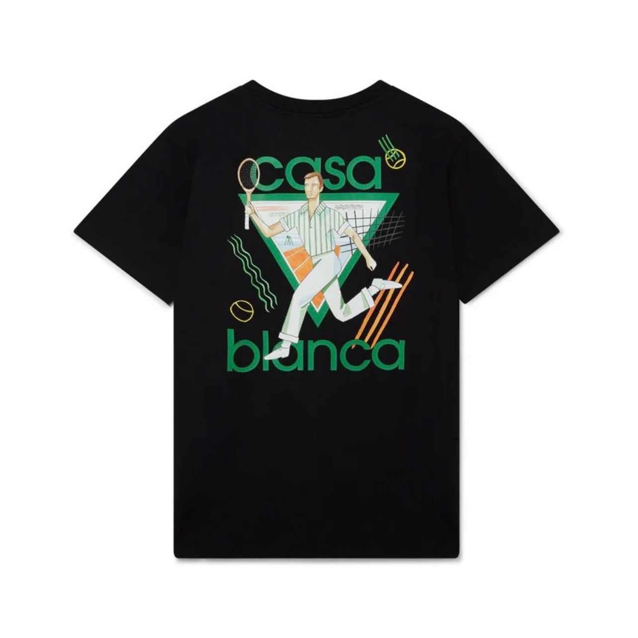 CAMISETA CASA BLANCA NEGRA TENIS