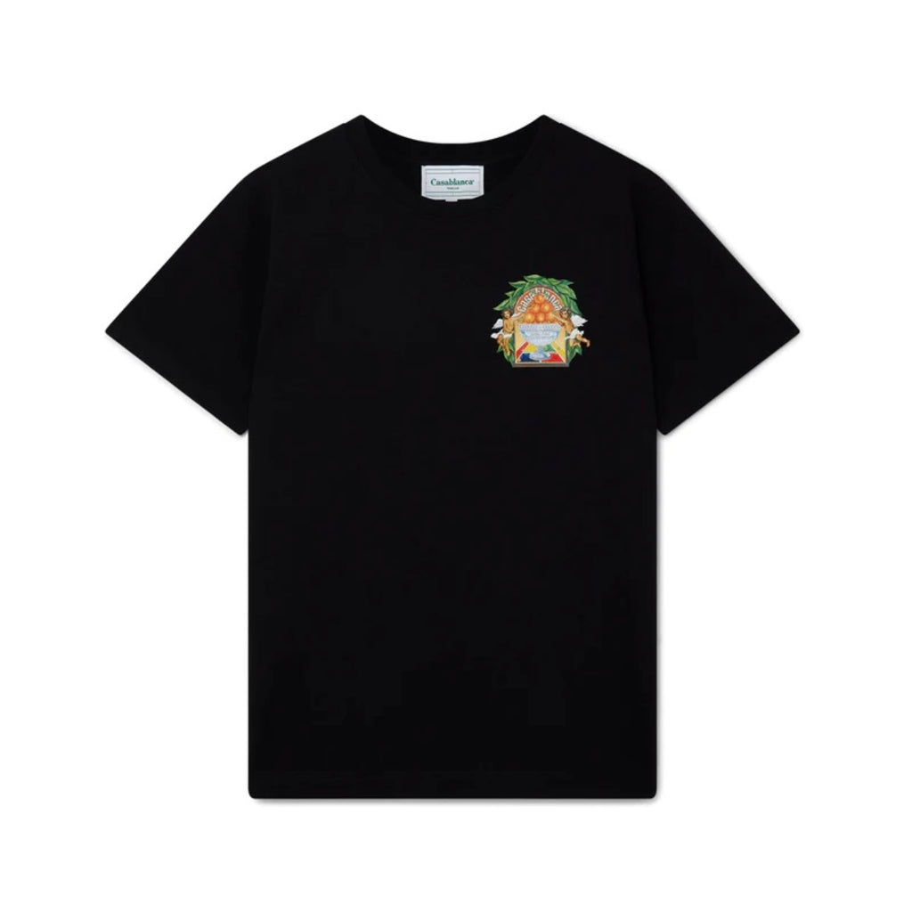 CAMISETA CASA BLANCA NEGRA ORANGE