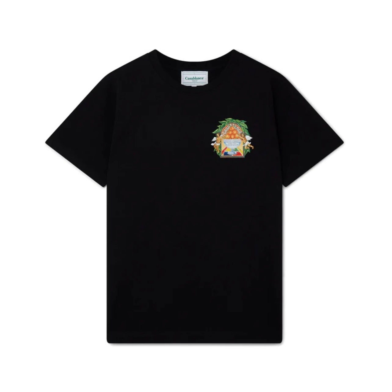 CAMISETA CASA BLANCA NEGRA ORANGE