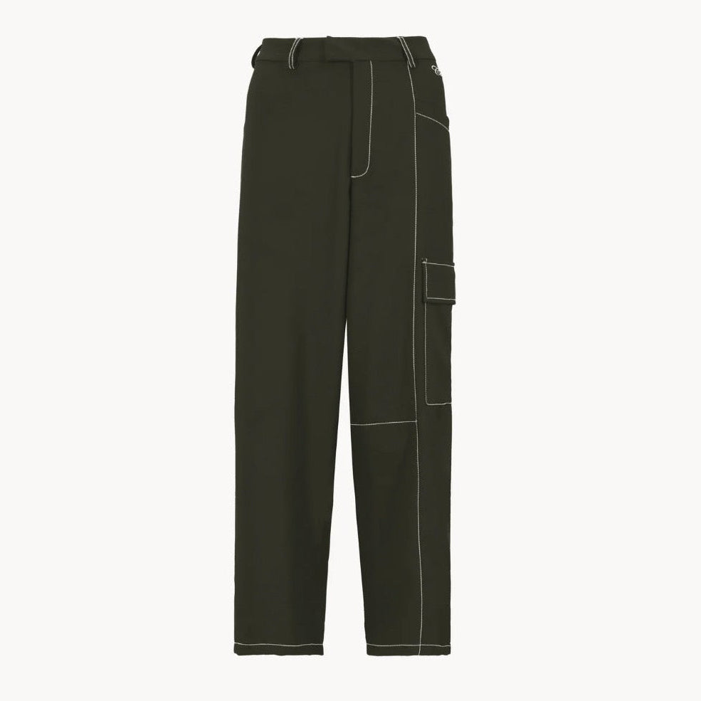 PANTALON CELEIT ASYMM PANT GREEN