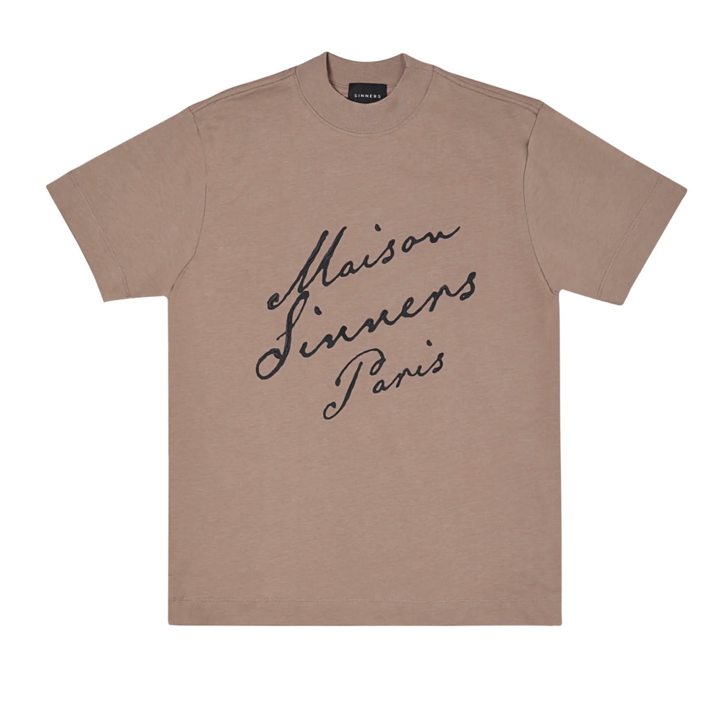 CAMISETA SINNERS MAISON TAUPE