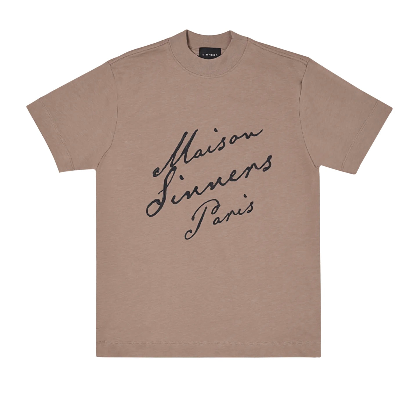 CAMISETA SINNERS MAISON TAUPE