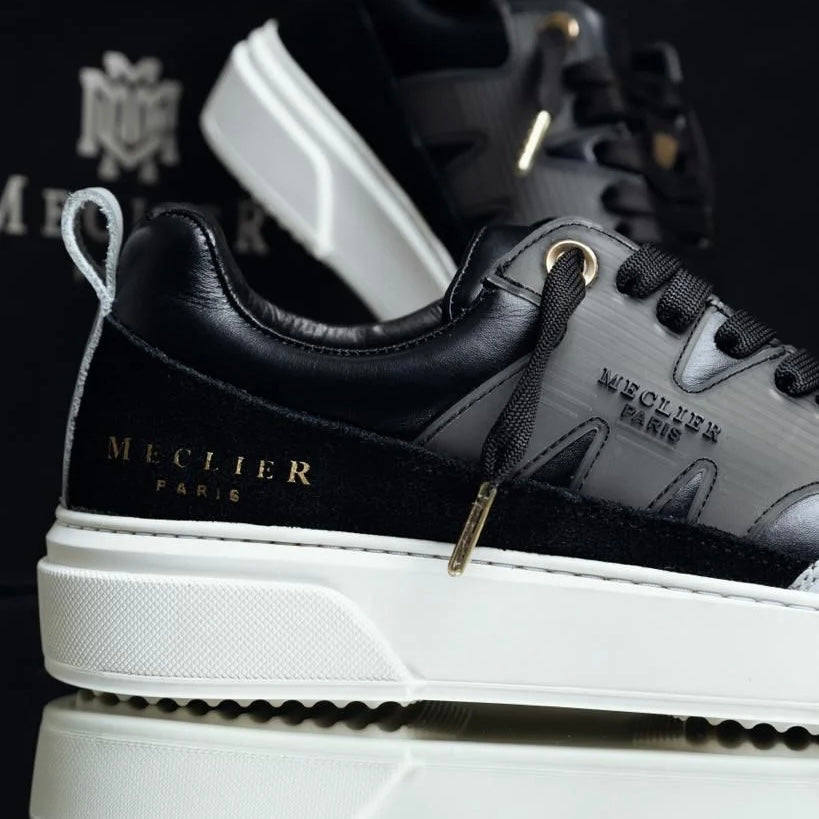 ZAPATOS MECLIER GLOSH VIPER NEGRO GRIS