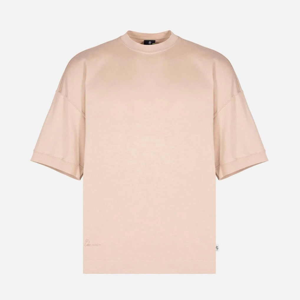 CAMISETA MONEY MAKERS BÁSICA OVERSIZED CAMEL
