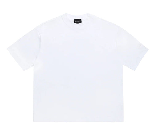 CAMISETA SINNERS RHINESTONE LOGO WHITE