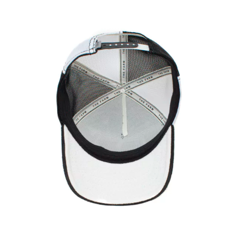 GORRA GOORIN BROSS FINISH LAST BLANCO Y NEGRO