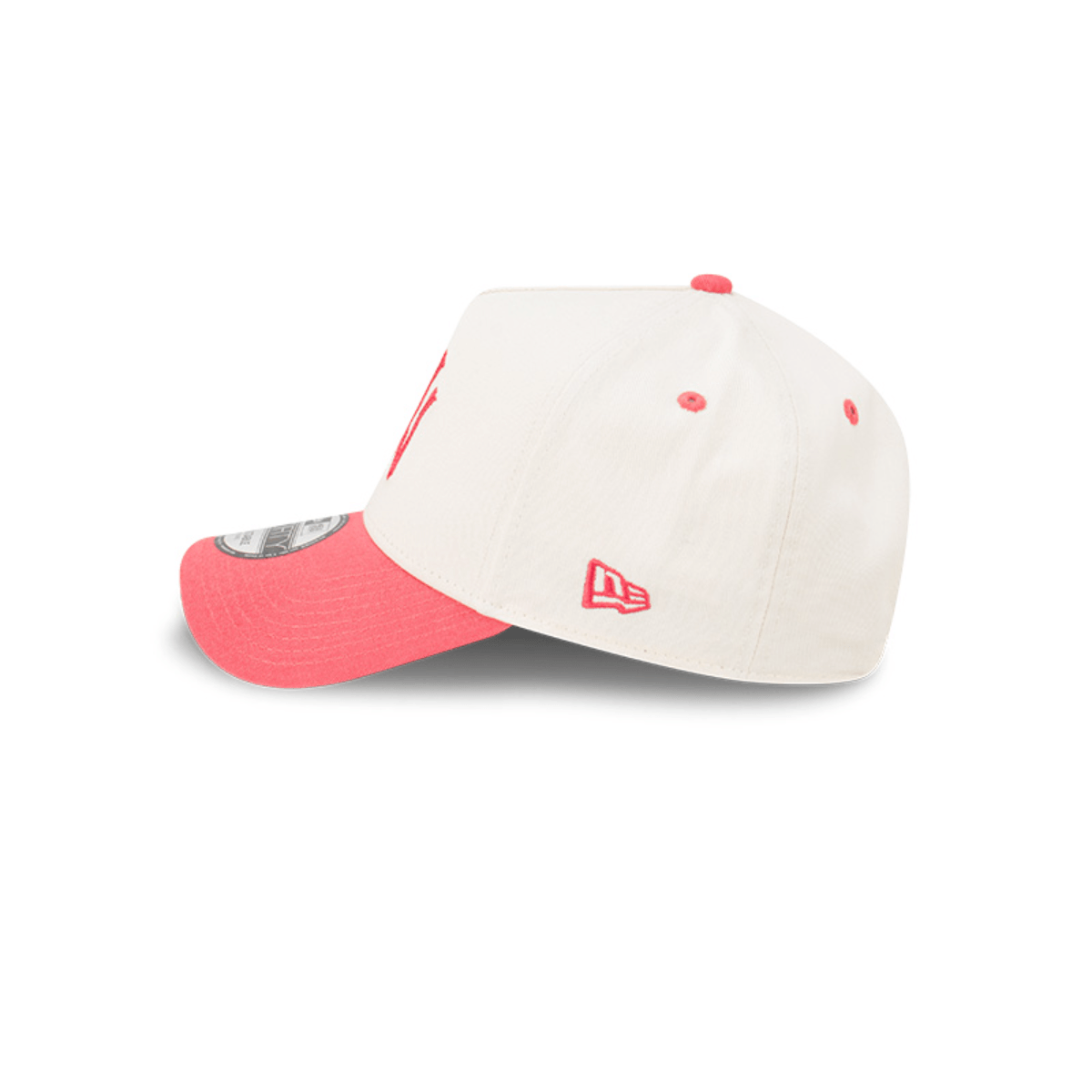 GORRA NEW ERA 9AF NY BEIGE ROSADO