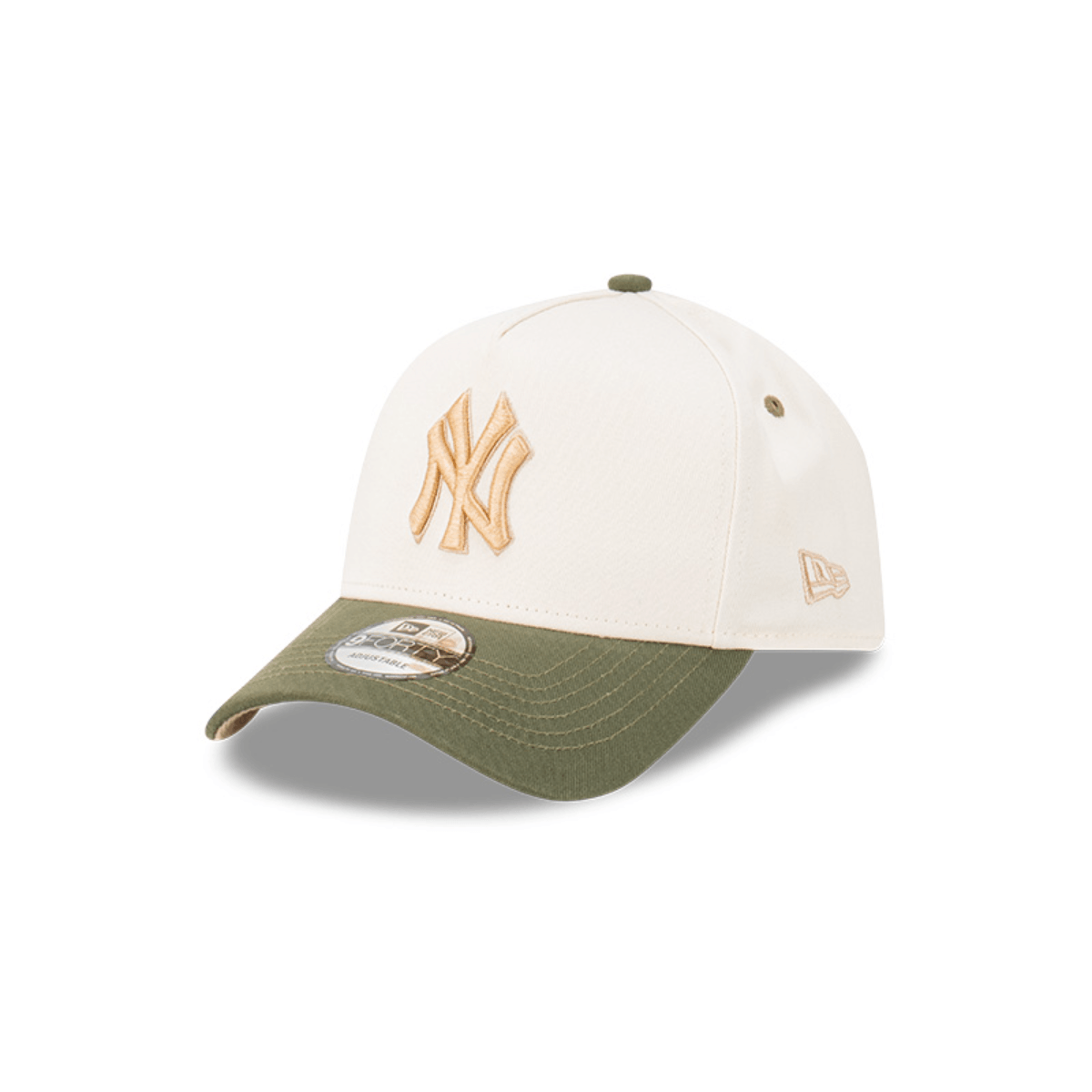 GORRA NEW ERA 9AF NY BEIGE OLIVE