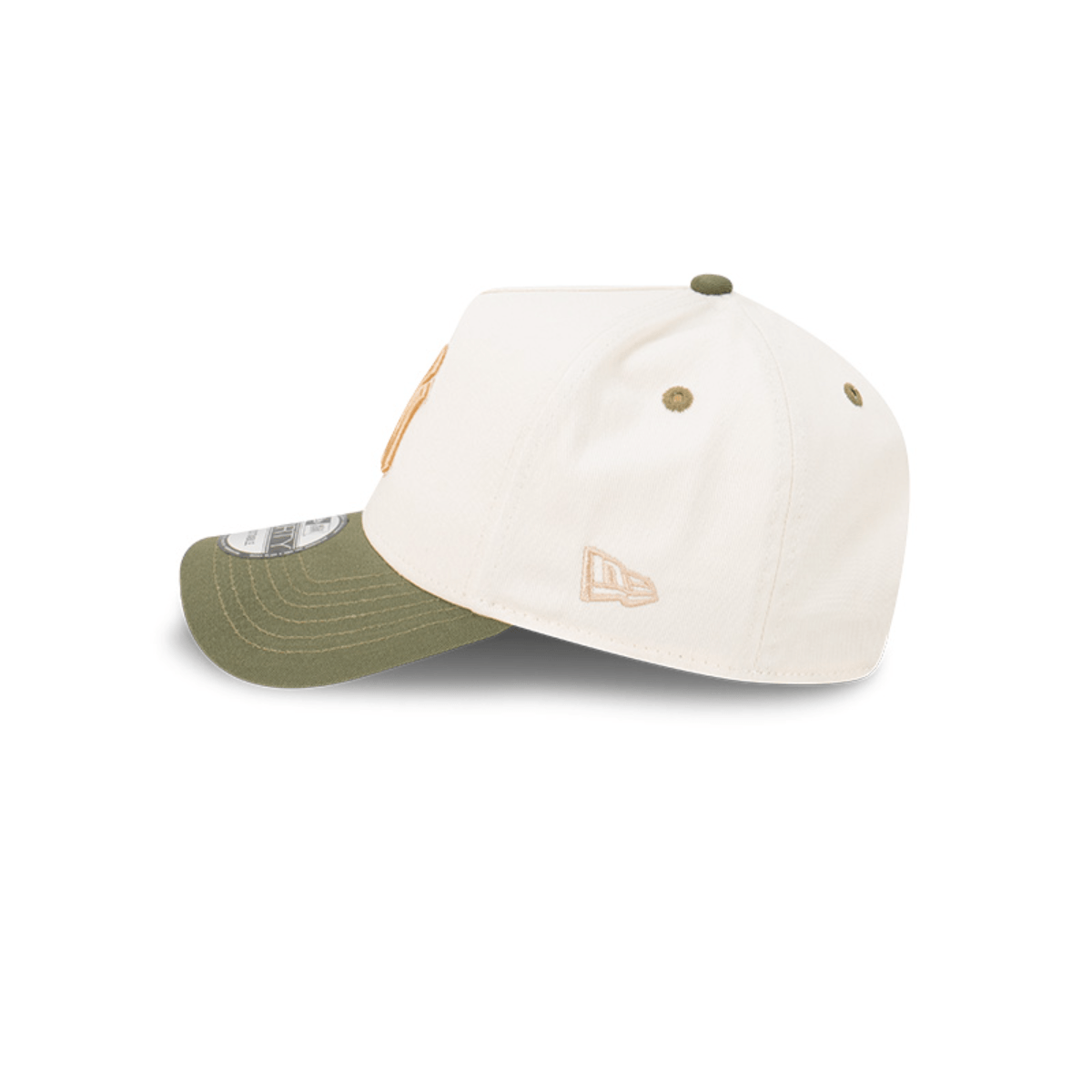 GORRA NEW ERA 9AF NY BEIGE OLIVE