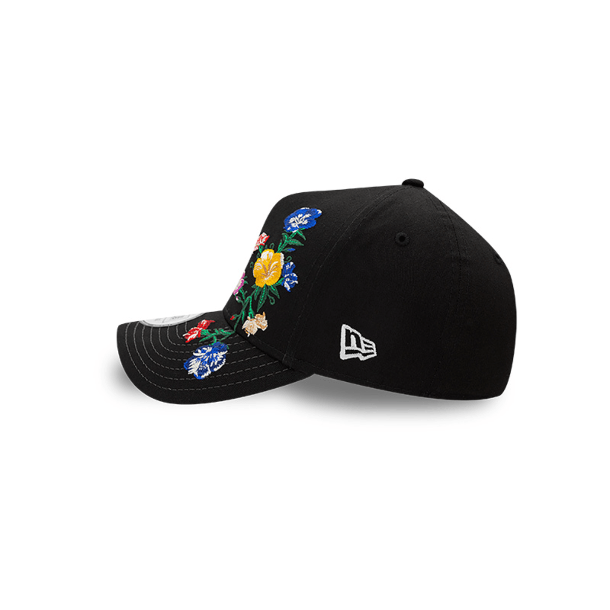 GORRA NEW ERA FLORAL NEGRA NY