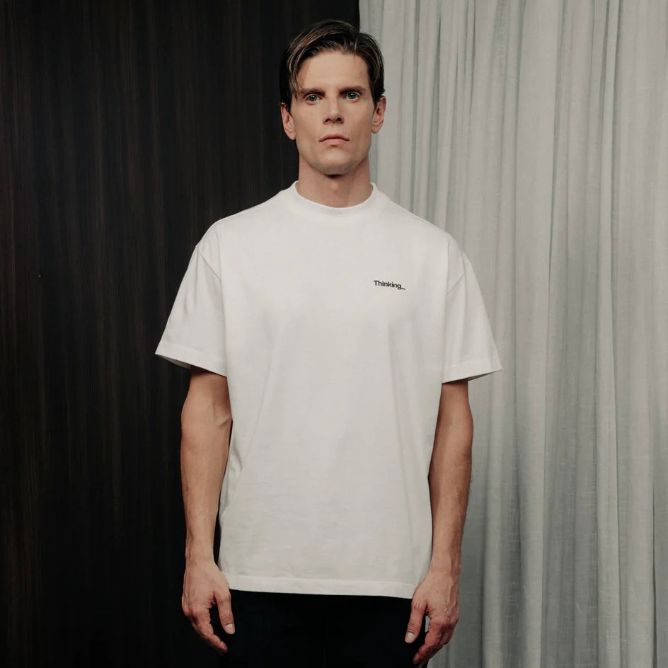 CAMISETA BLOW UP THINKING IVORI