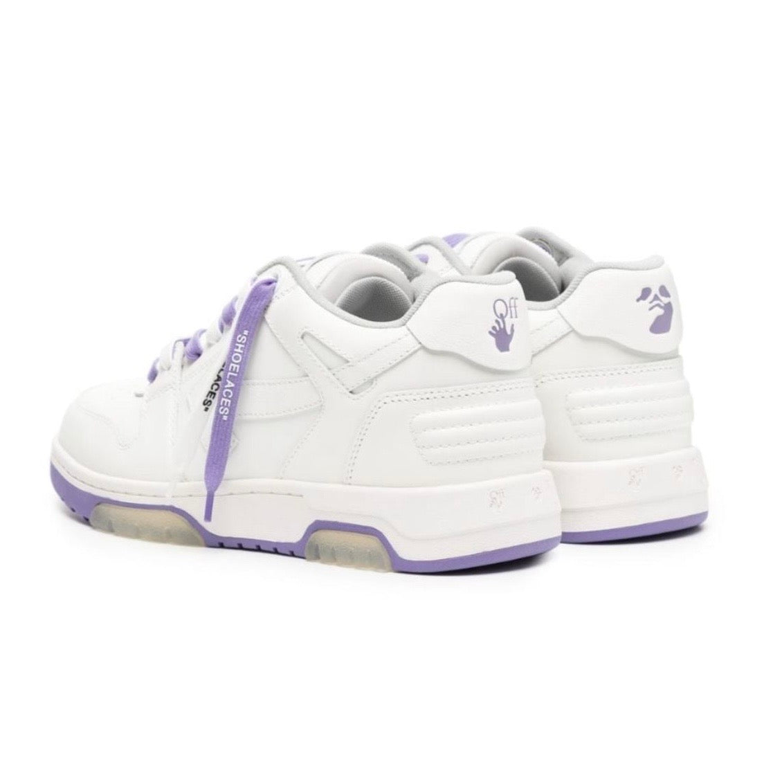 ZAPATOS OFF WHITE BLANCO/MORADO