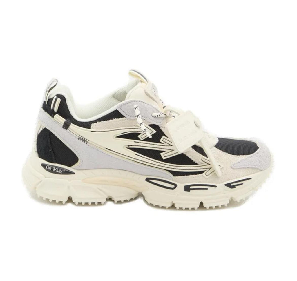 ZAPATOS OFF WHITE BE RIGHT BACK CREMA NEGRO