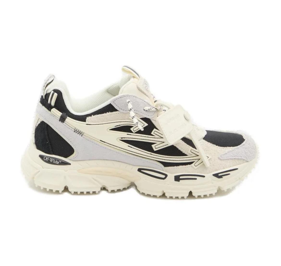 ZAPATOS OFF WHITE BE RIGHT BACK CREMA NEGRO