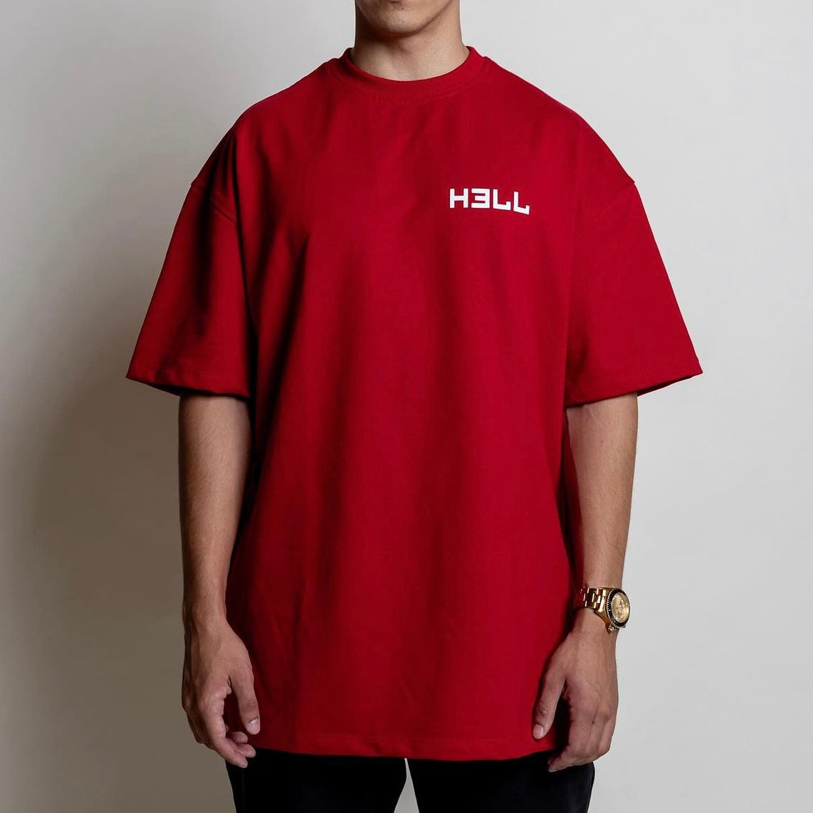 CAMISETA HELL BASIC RED
