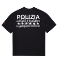 CAMISETA SINNERS POLIZIA BLACK