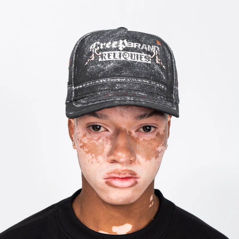 GORRA CREEP BRAND RELIQUES NOIR
