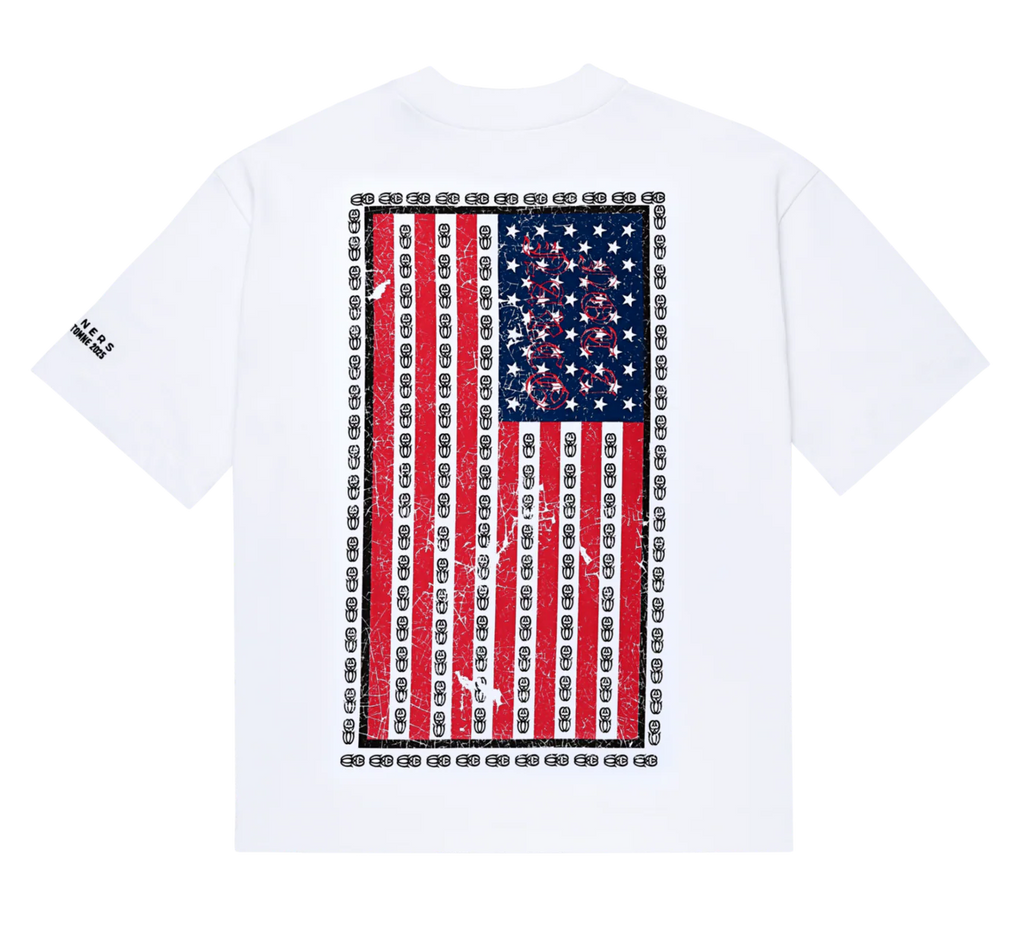 CAMISETA SINNERS AMERICAN HORROR WHITE