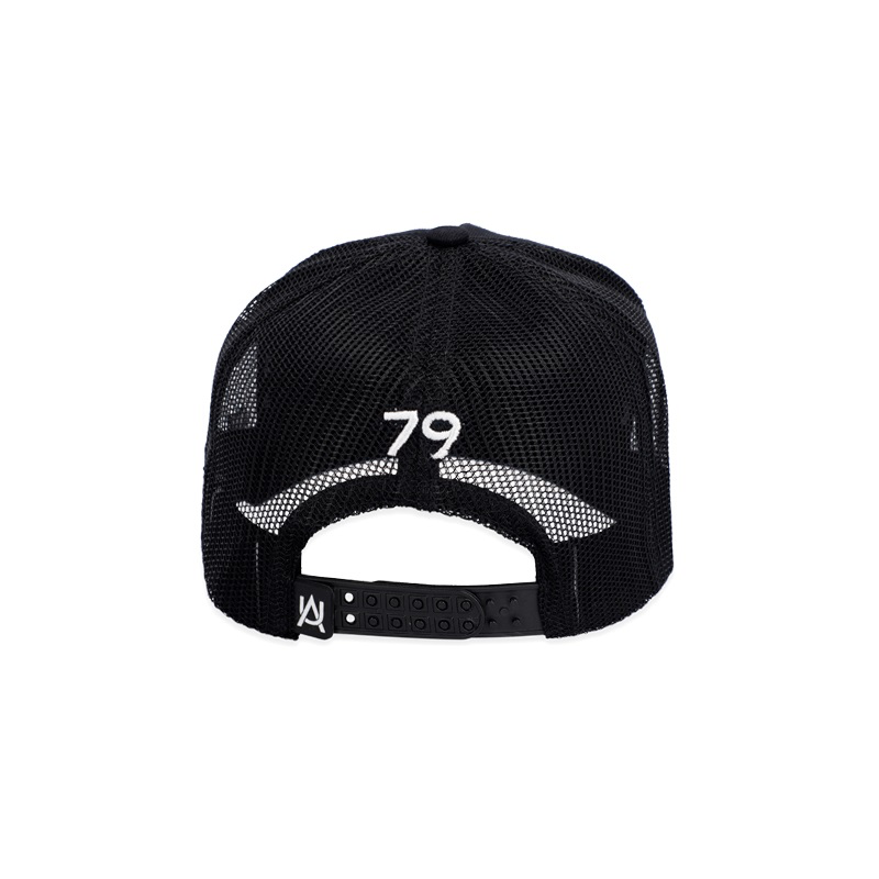 GORRA AURUM BLACK TRUCKER CAP