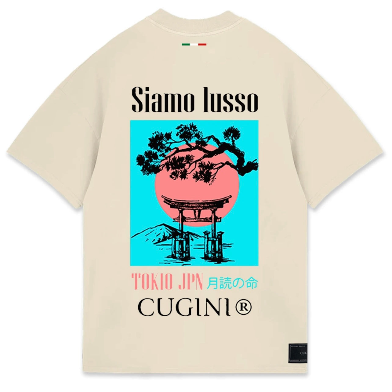 CAMISETA CUGINI TOKIO CREMA