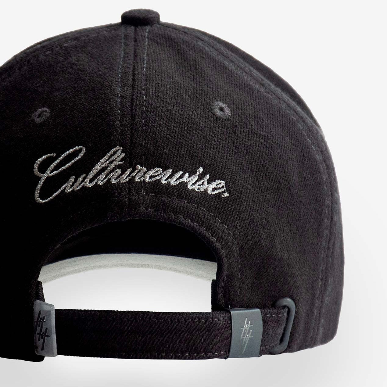 GORRA CULTURE WISE COLORS NEGRA GRIS